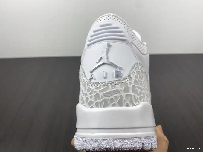 Rep Kickmax 429487-111 'Triple Jordan PS Retro White' 3 Air 0430